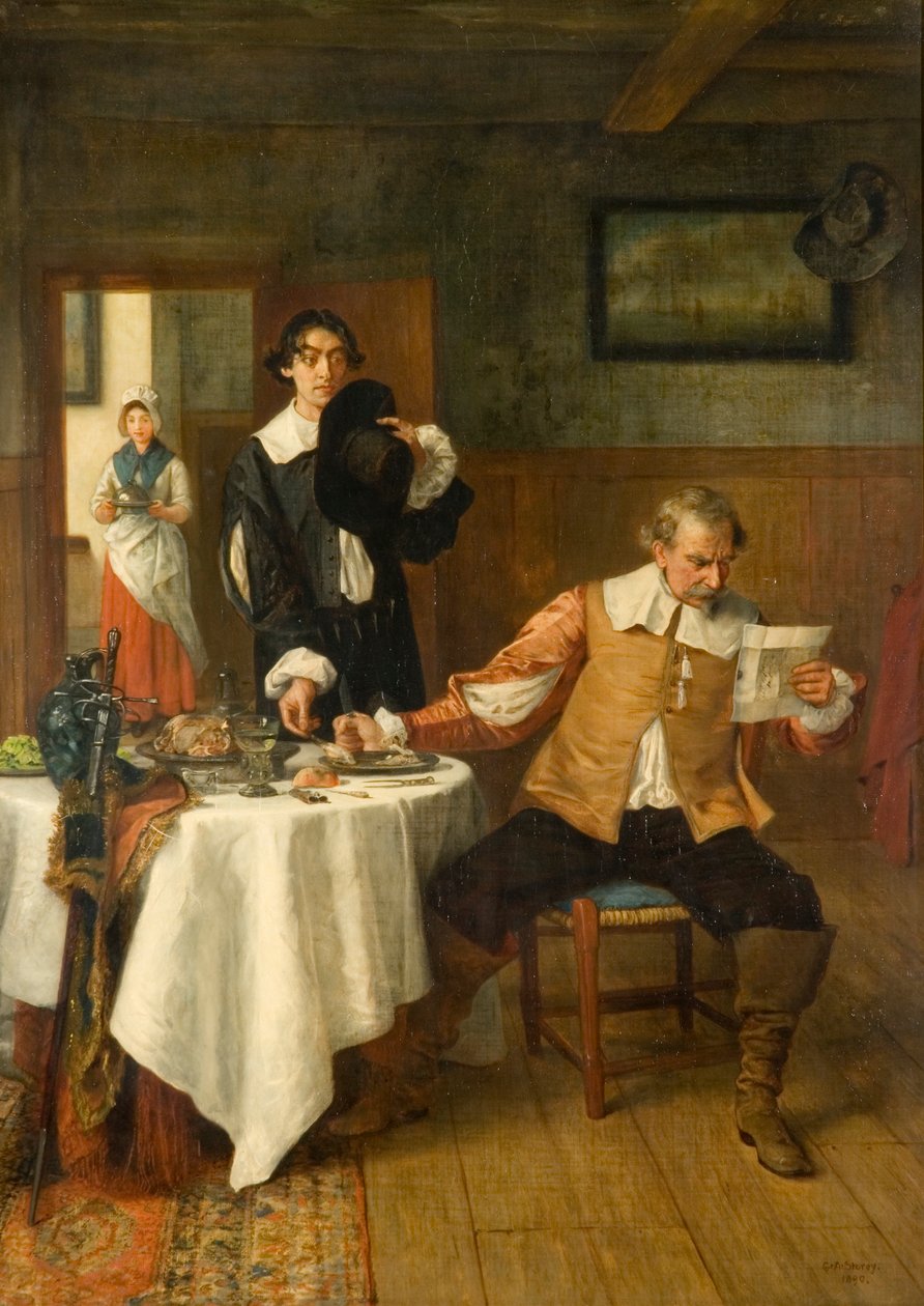Den sultne budbringer, 1890 af George Adolphus Storey