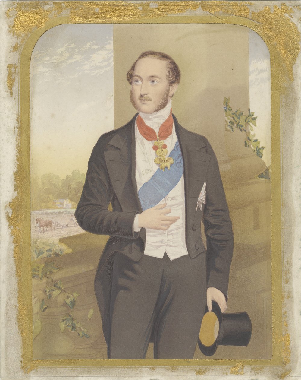 Prins Albert, efter 1855 (akvatinte) af George Baxter