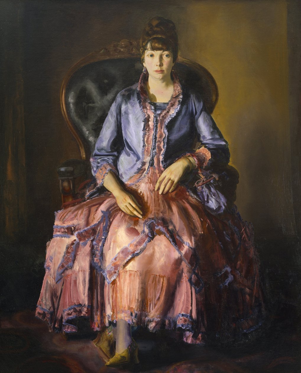 Emma i en lilla kjole af George Wesley Bellows