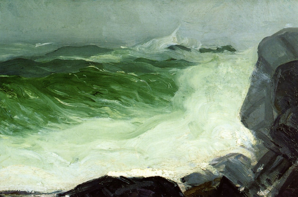 Grå Hav af George Wesley Bellows