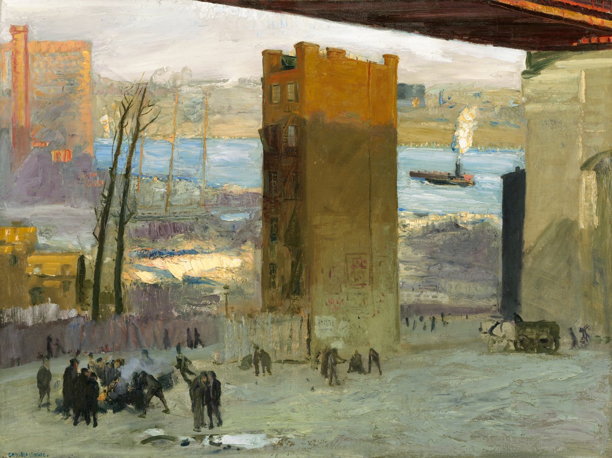 Den ensomme lejemål af George Wesley Bellows