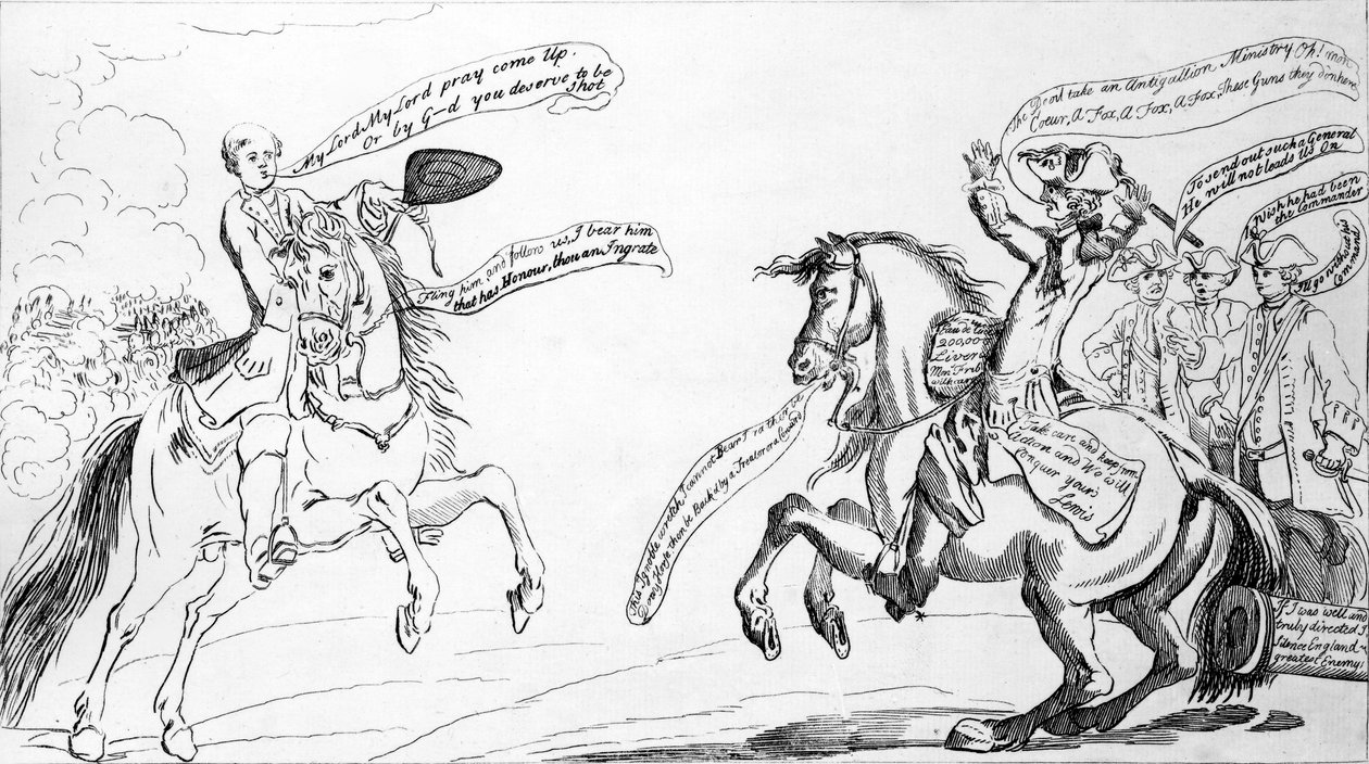 Pompadour-generalen, ca. 1759 af George Bickham