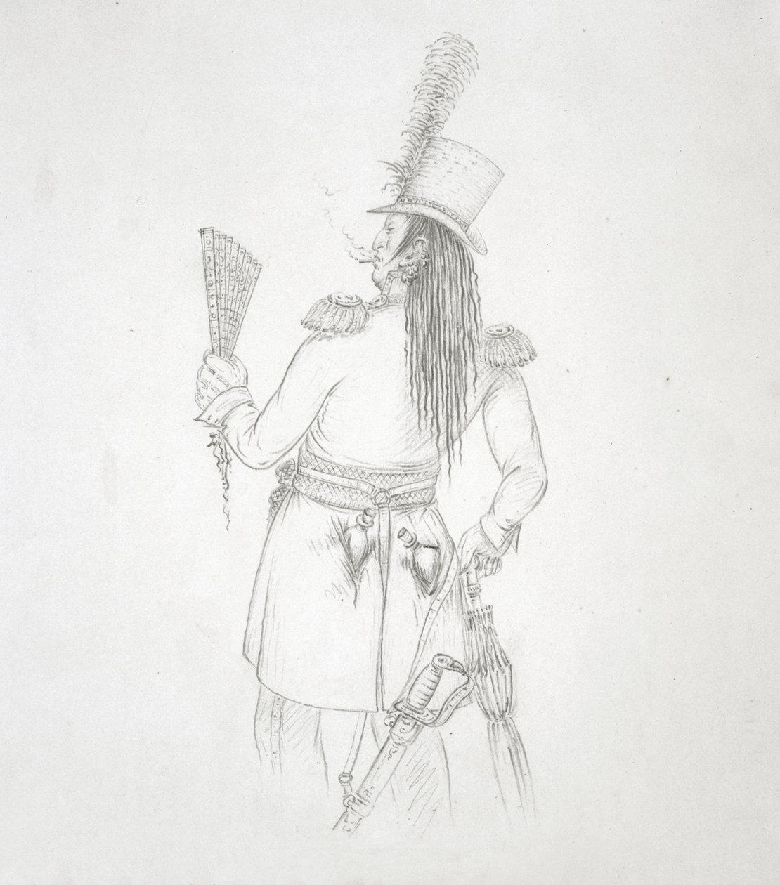 Wi-jun-jon (Duens æggehoved) 1852 af George Catlin