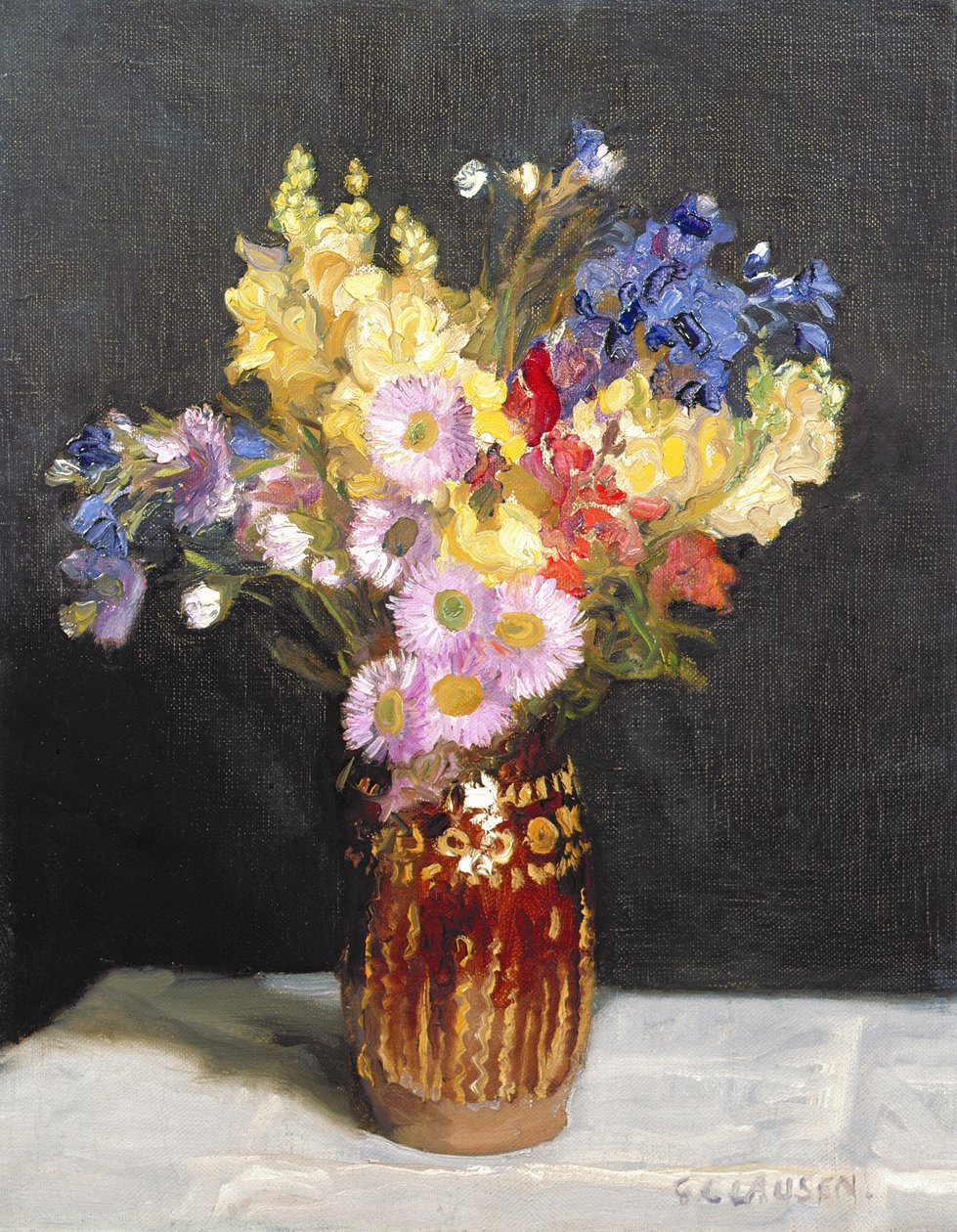 Efterårsblomster af George Clausen