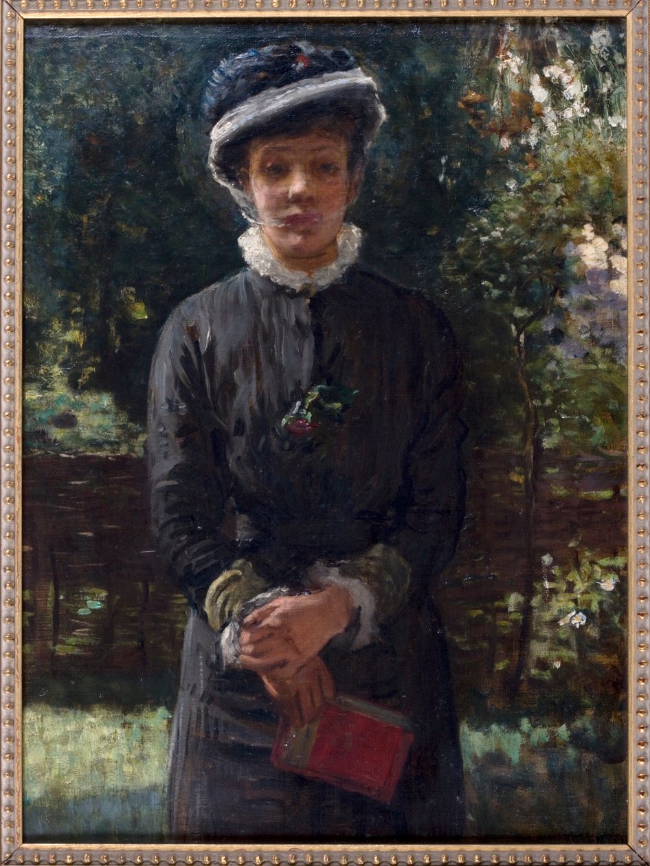 Kontemplation, 1878 af George Clausen