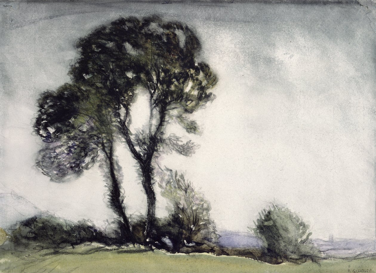 Overvældende Sky af George Clausen