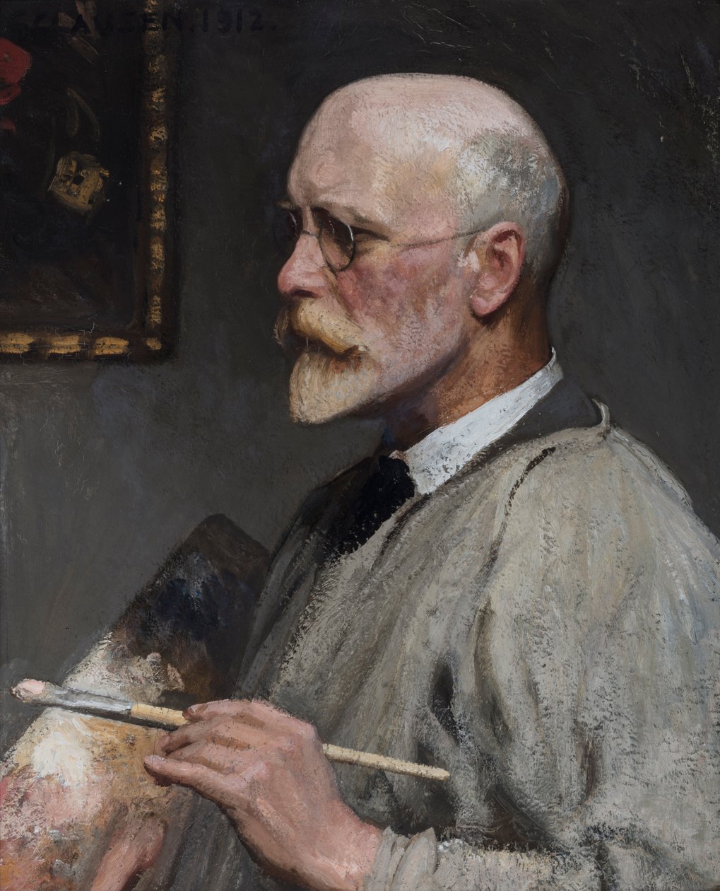 Selvportræt, 1912 af George Clausen