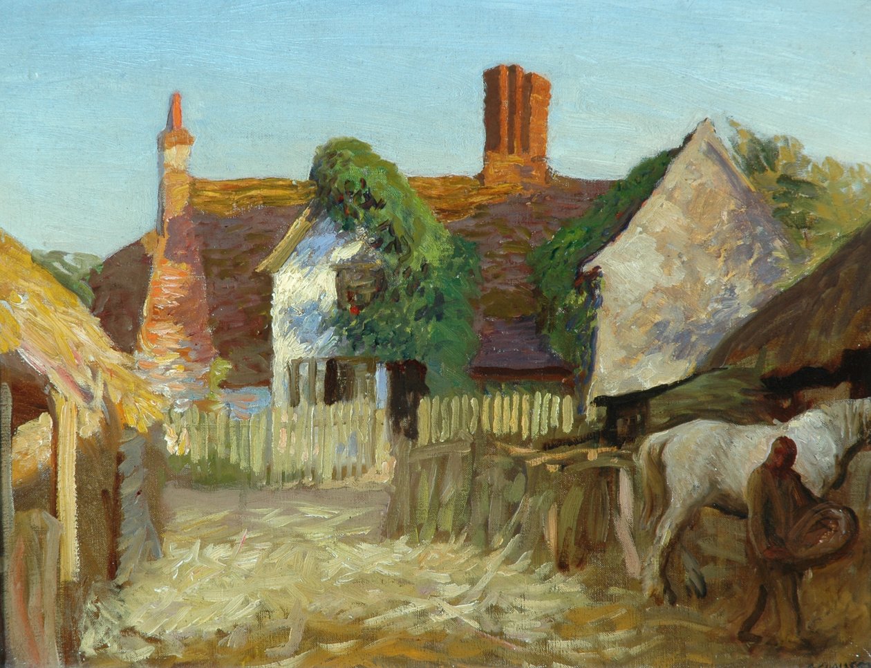 Winzes Gård, 1905-10 af George Clausen