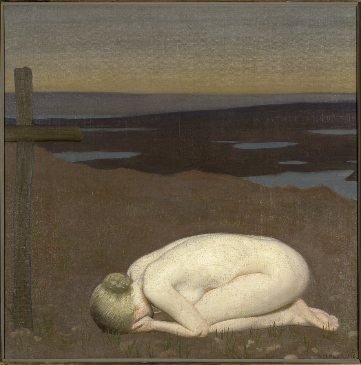Ungdoms sorg af George Clausen