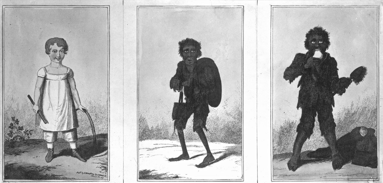 Pretty Bob, Poor Bob, Bandy Bob, 1819 af George Cruikshank
