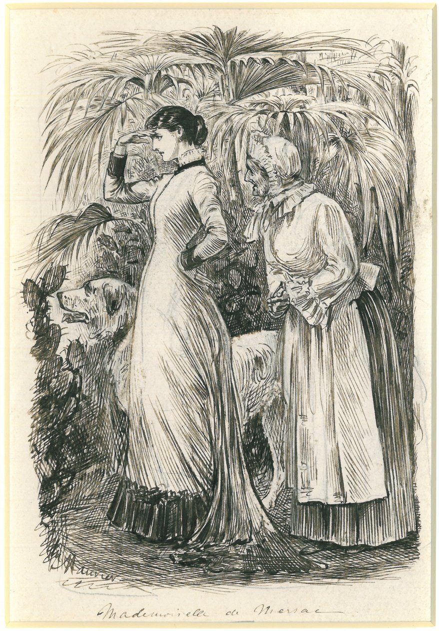 Mademoiselle de Mersac af George du Maurier