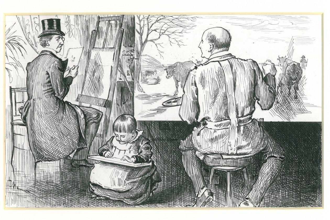 Vore dekadenter, ca. 1850-88 af George du Maurier
