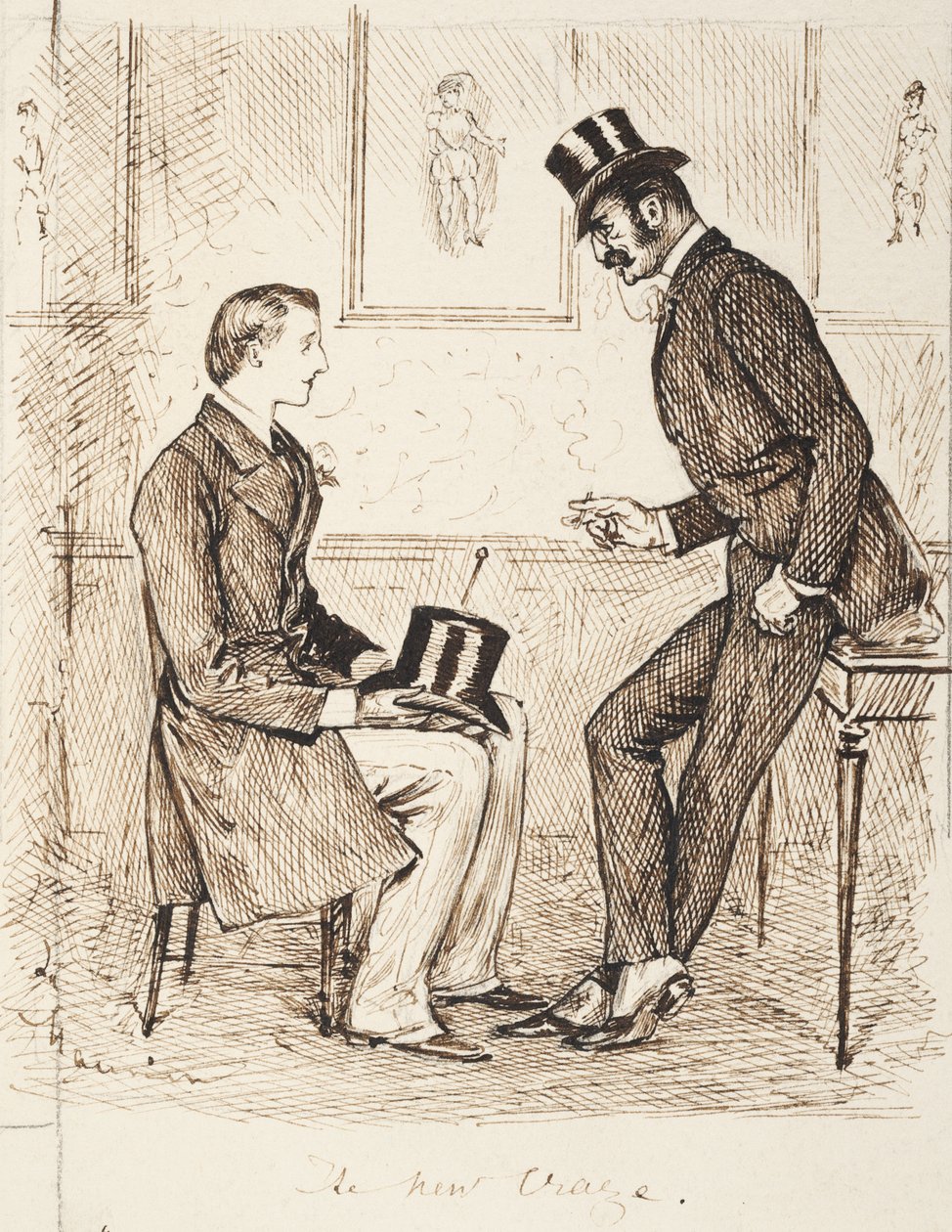 Den nye dille af George du Maurier