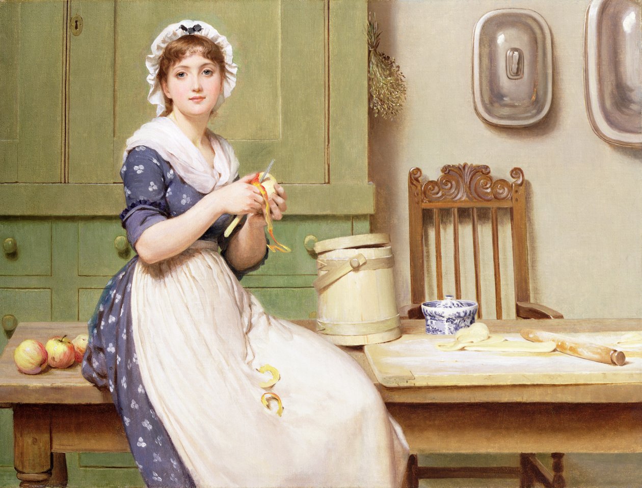 Æbleboller af George Dunlop Leslie