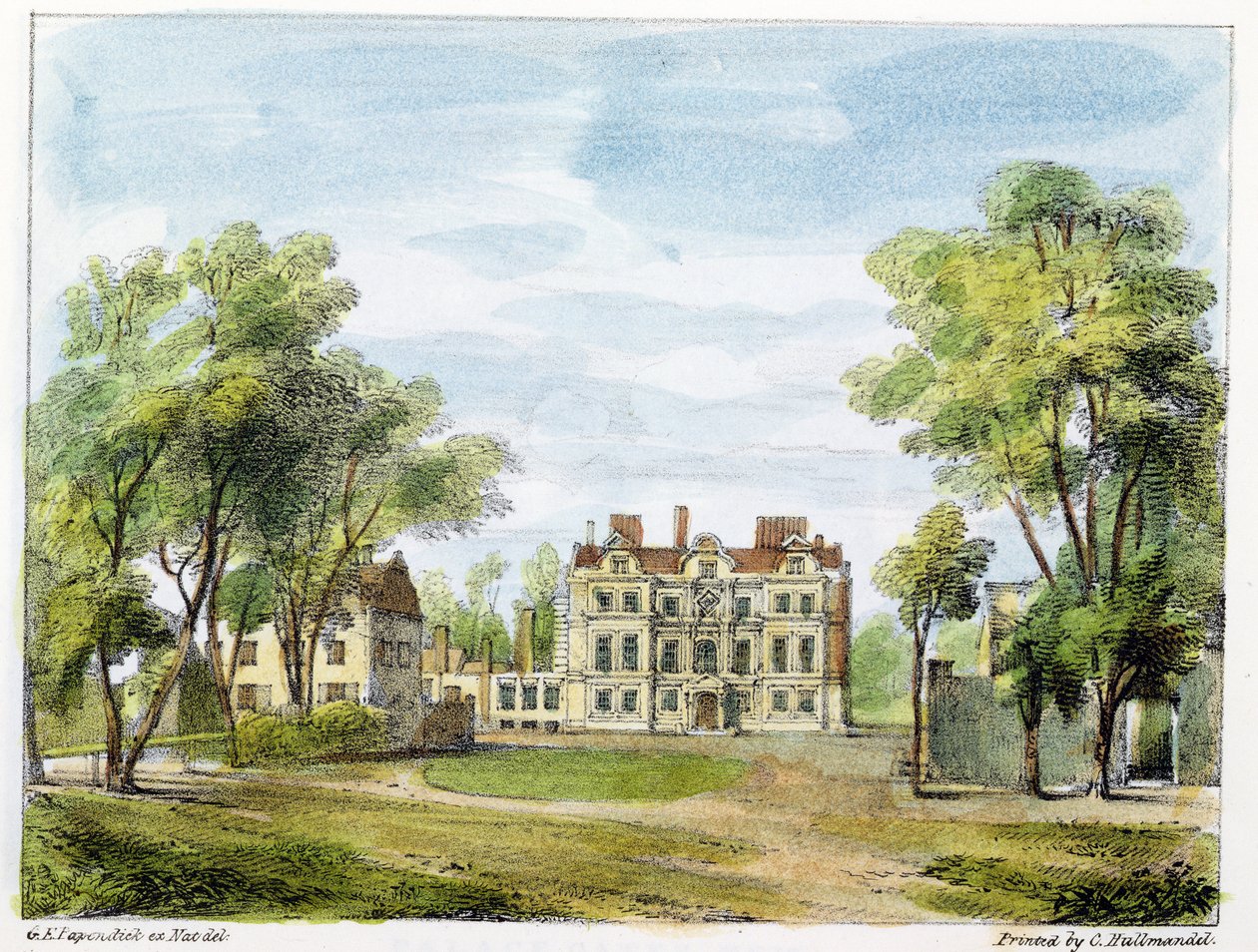 South Front, Old Palace, Kew Gardens, plade 2 fra 