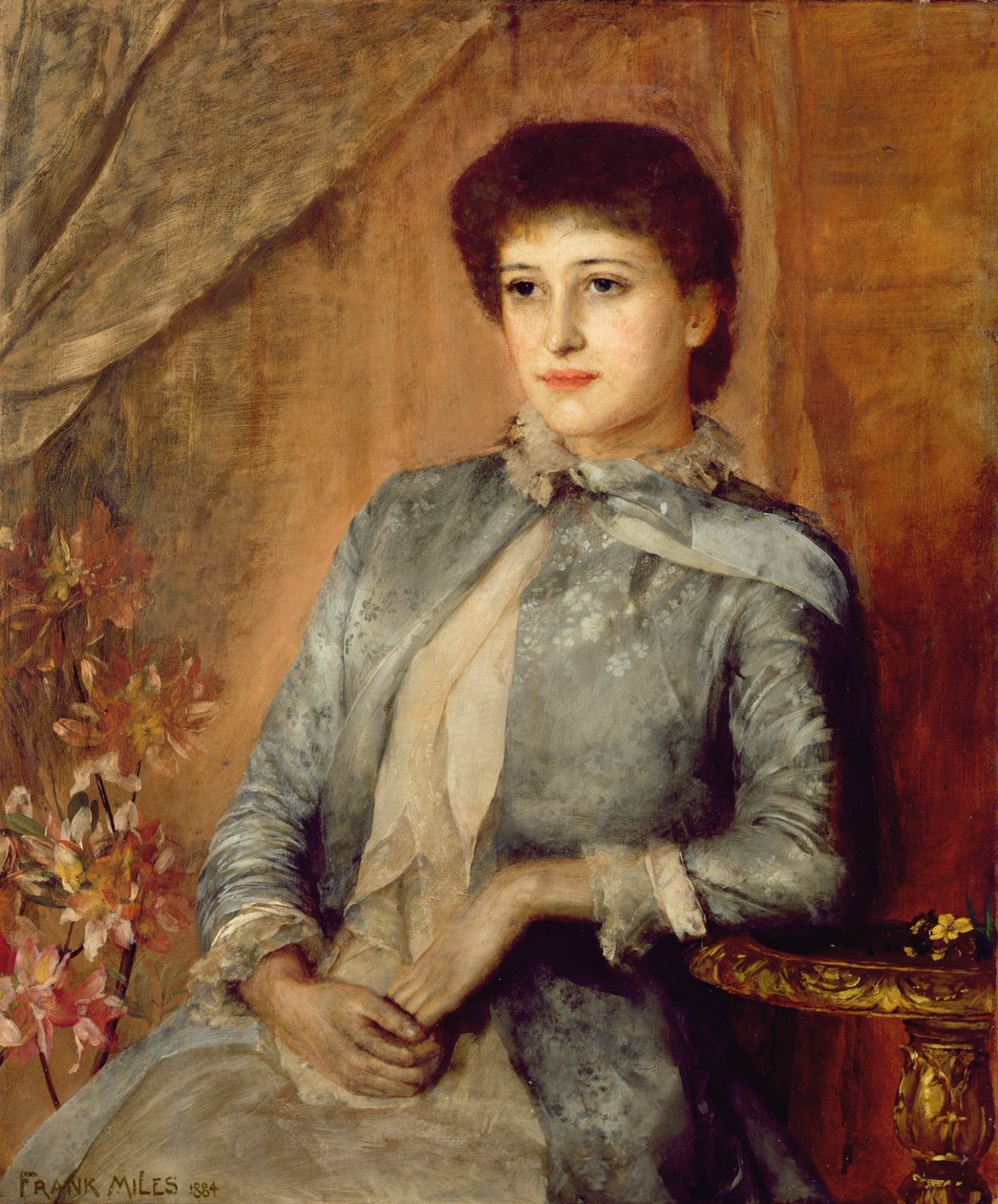 Portræt af Lily Langtry, 1884 af George Frank Miles