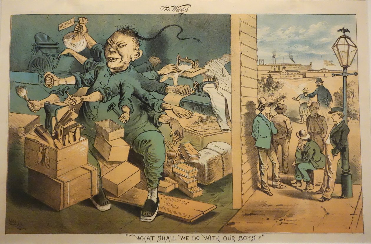 Udstilling i Oakland Museum of California af George Frederick Keller