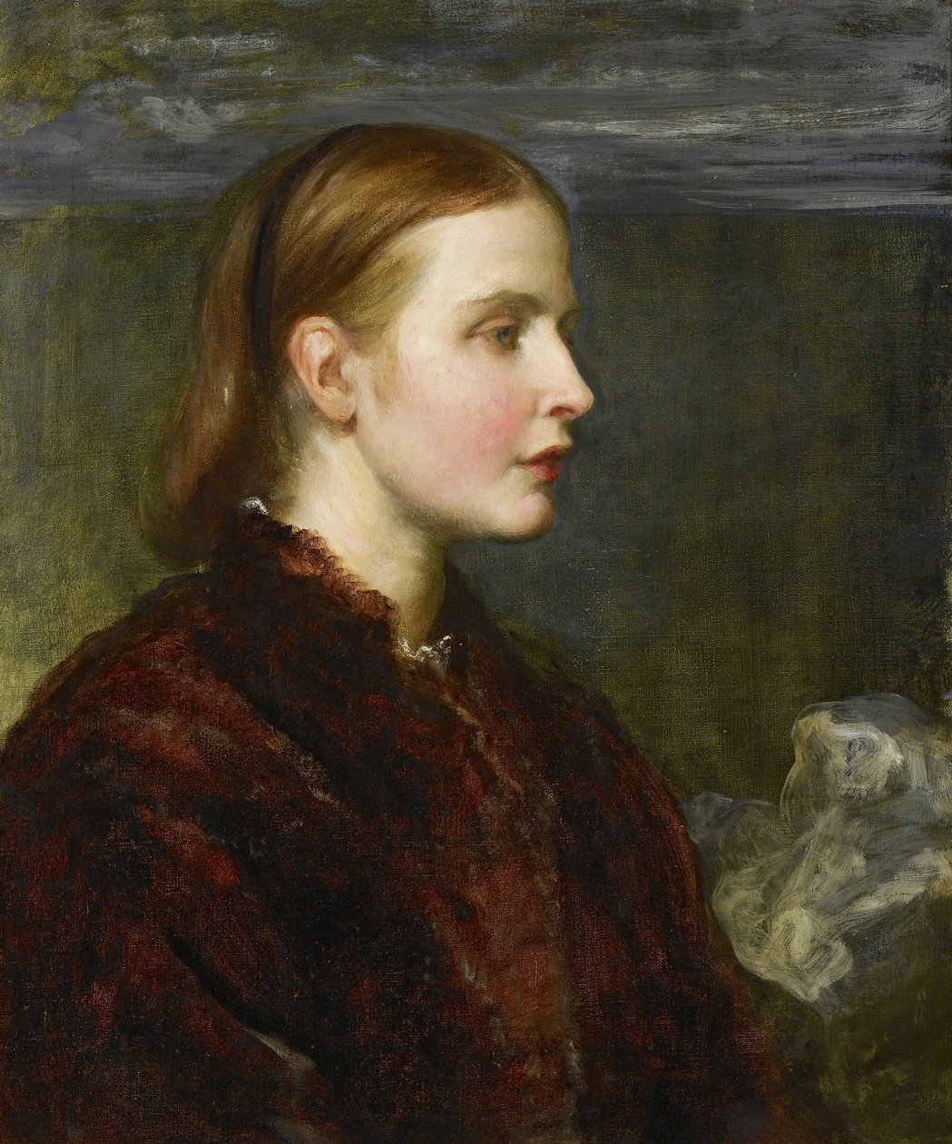 Miss Eliza Ann Ogilvy, 1866 af George Frederick Watts