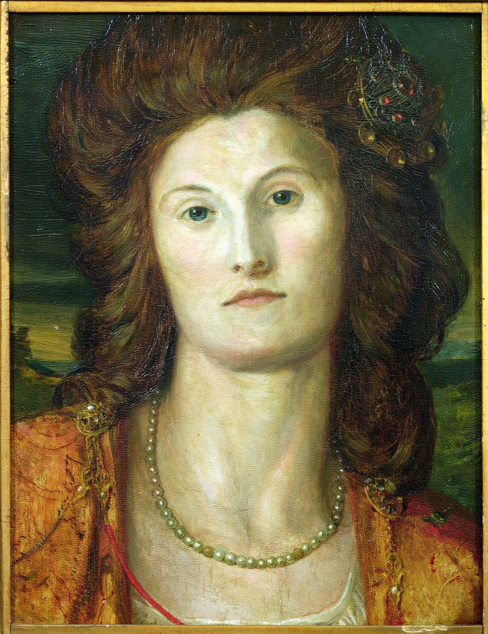 Portræt af Lady Ashburton (d.1857) af George Frederick Watts