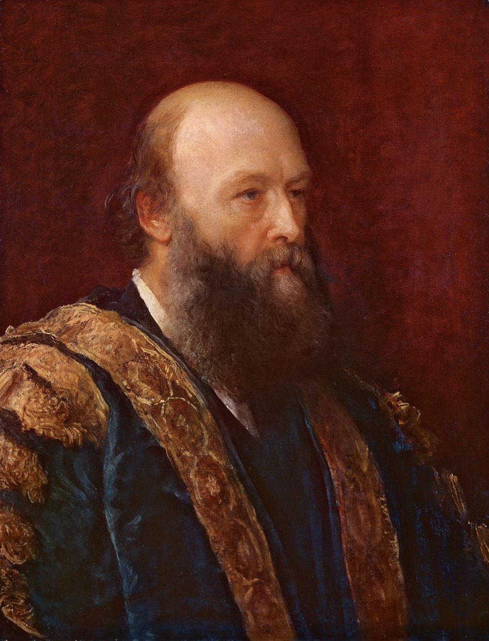 Robert Arthur Talbot Gascoyne-Cecil, 3. markis af Salisbury, 1882 af George Frederick Watts