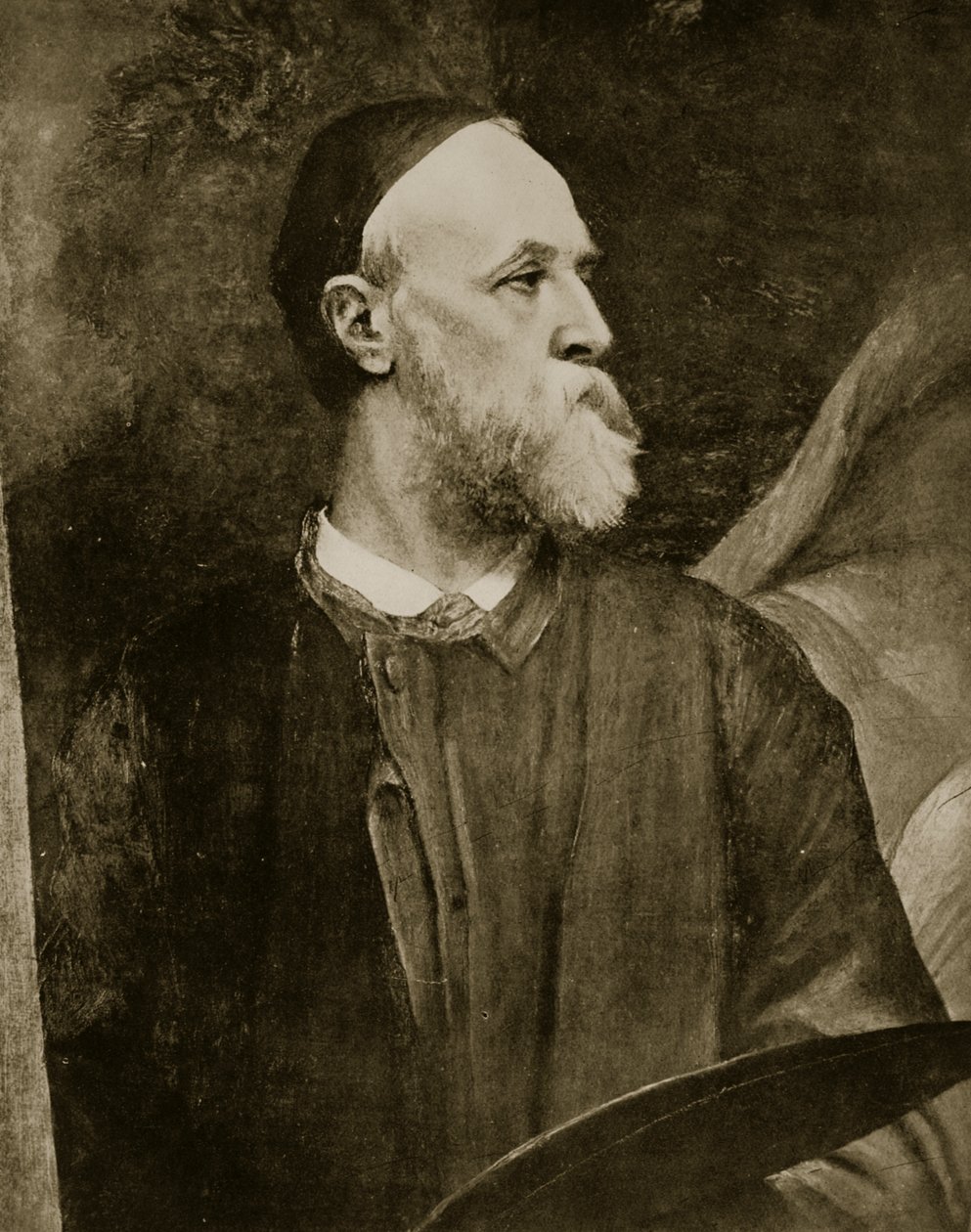 Selvportræt af George Frederick Watts
