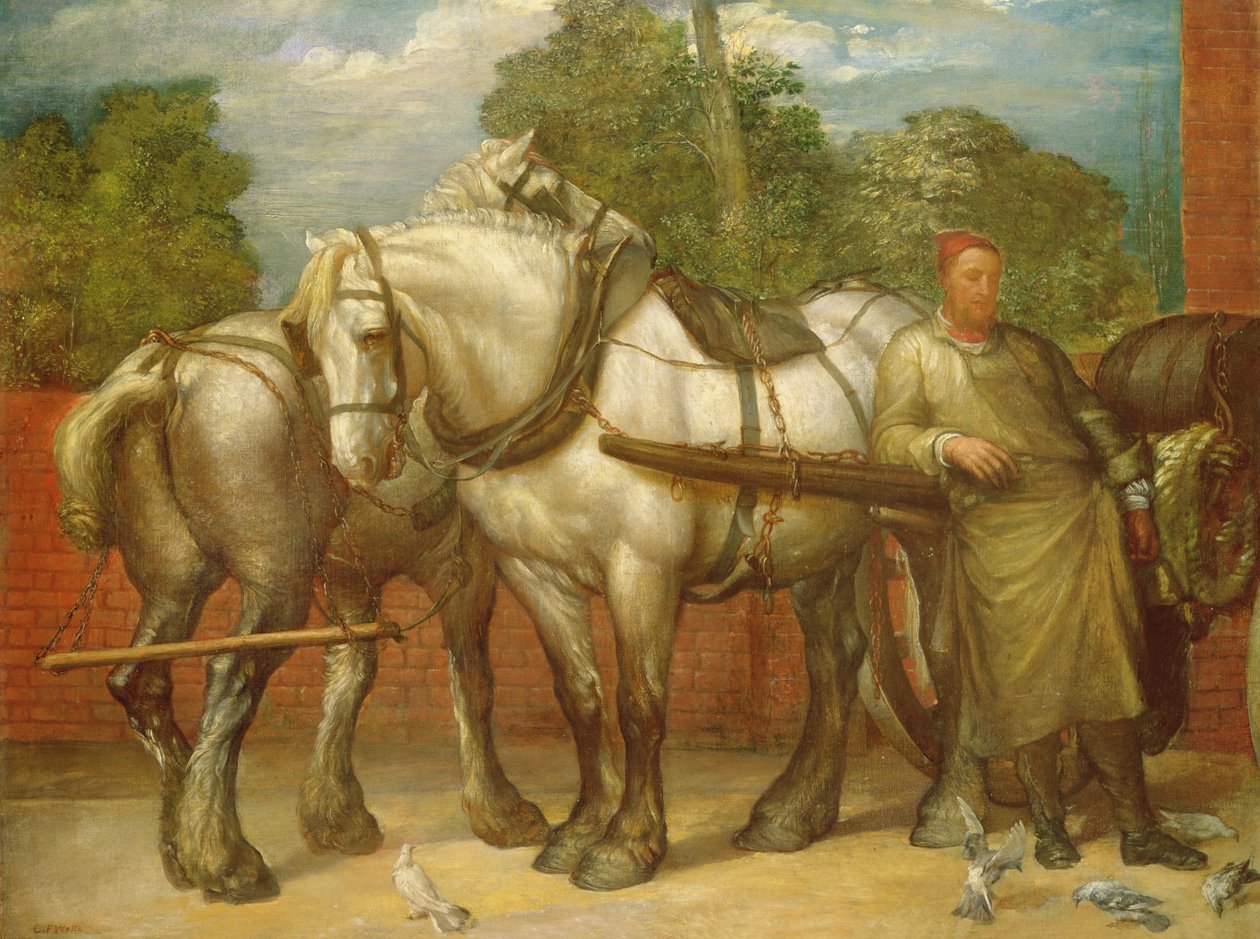 Middagshvilen af George Frederick Watts