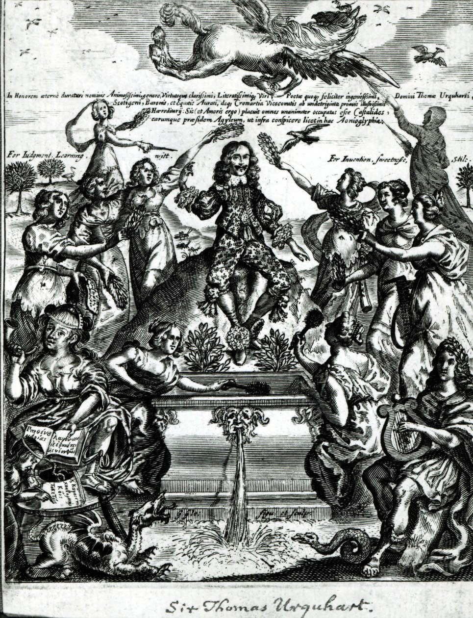 Sir Thomas Urquhart (1611-1660) af George Glover