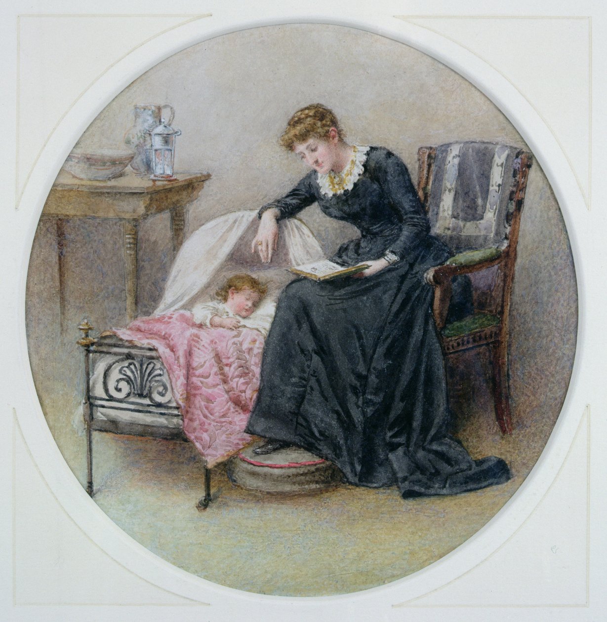 En godnathistorie af George Goodwin Kilburne