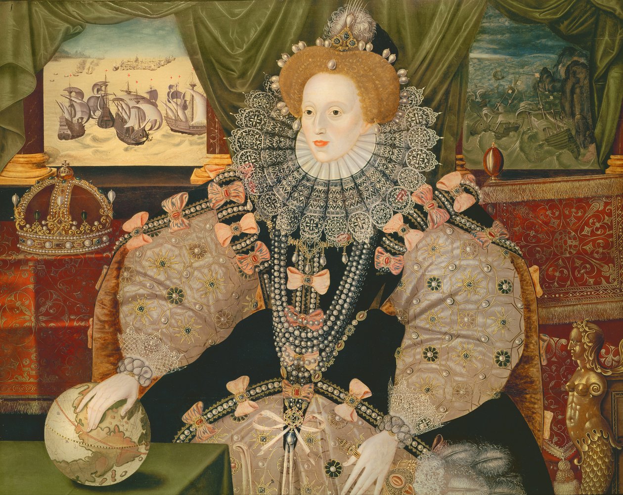 Armada-portrættet, ca. 1588 af George Gower