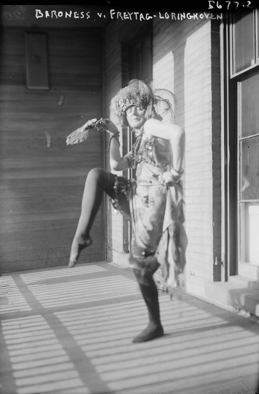 Baronesse Von Freytag-Loringhoven, ca. 1915 af George Grantham Bain