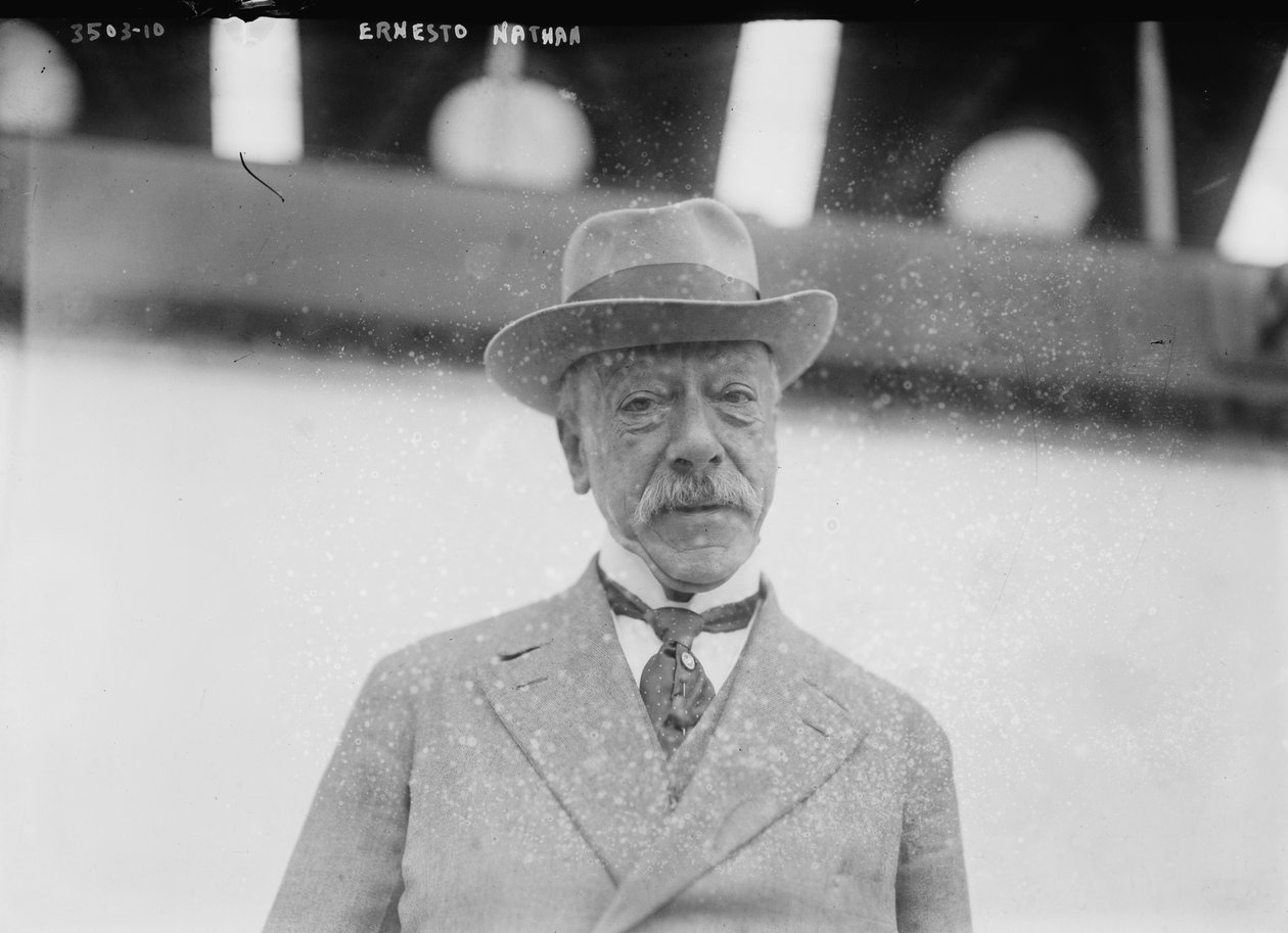 Ernesto Nathan, 1915 af George Grantham Bain