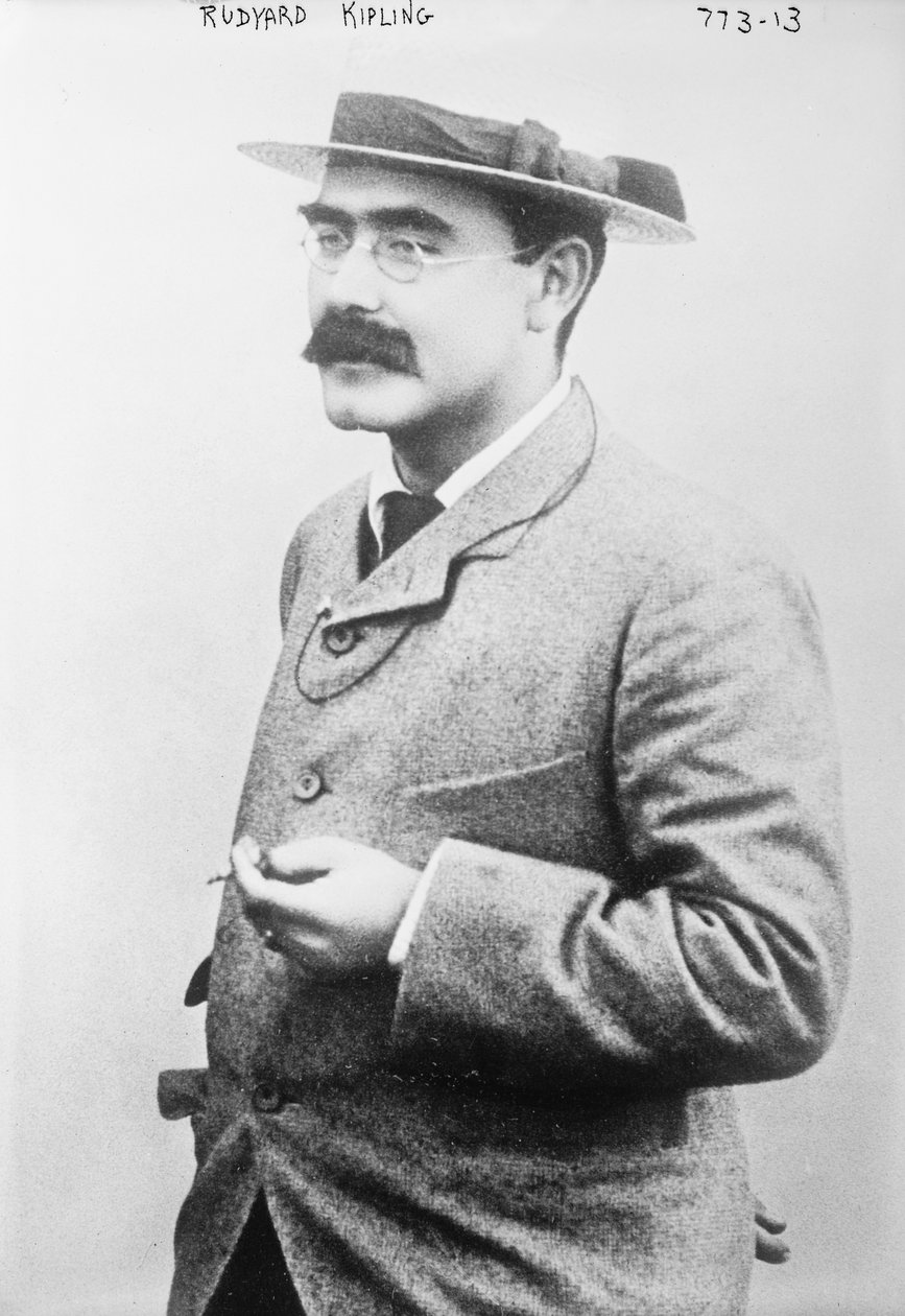Rudyard Kipling, 1908 af George Grantham Bain