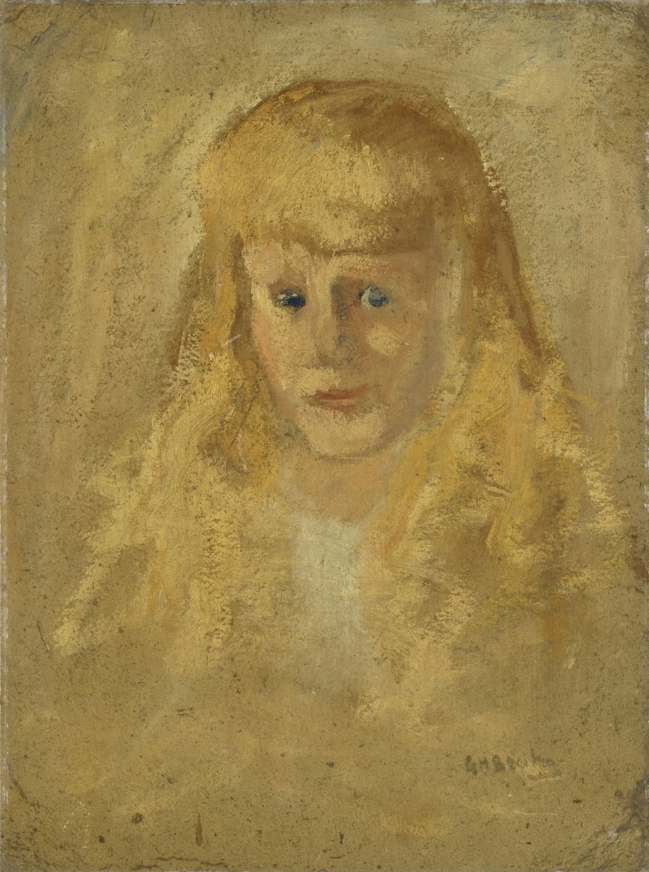 Portret van Marie Anne Henriette Breitner af George Hendrik Breitner