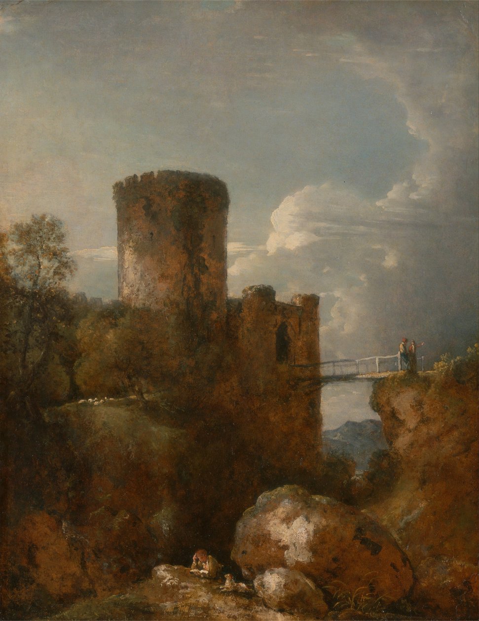 Conwy Slot af George Howland Beaumont