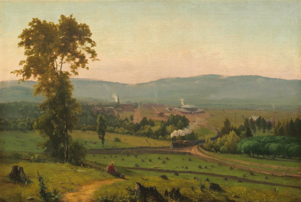 Lackawanna -dalen af George Inness