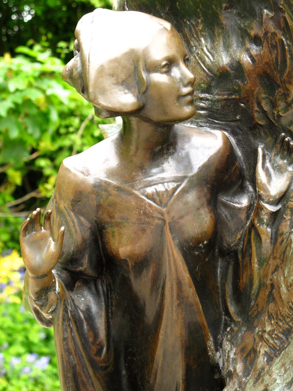 Fe, detalje fra Peter Pan-statuen, 1912 (bronze) af George James Frampton