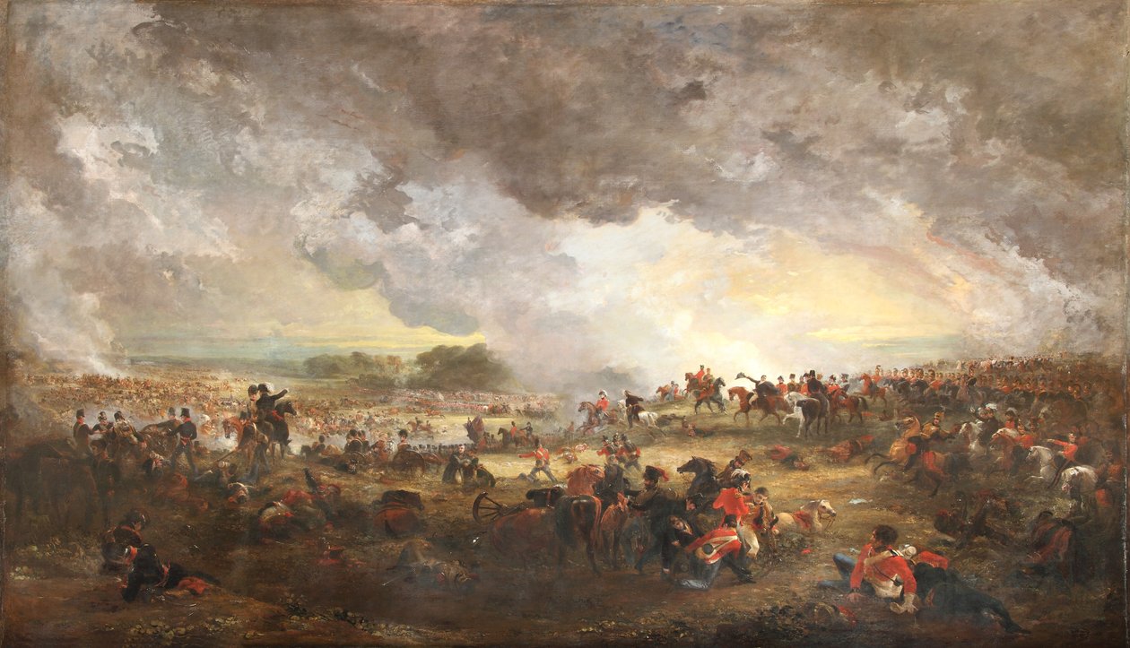 Slaget ved Waterloo af George Jones