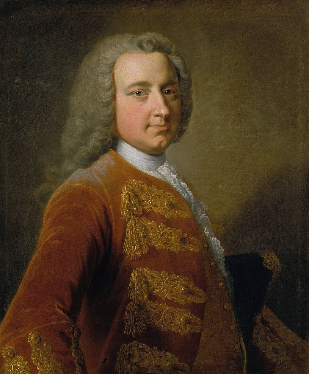 Portræt af en mand af George Knapton