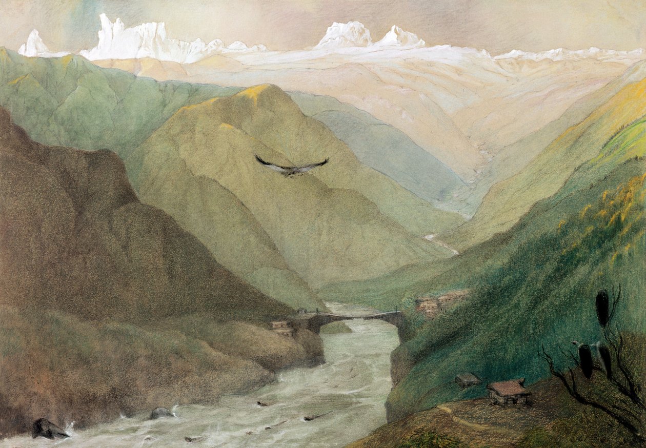 Kashmir, ca. 1860 af George Landseer