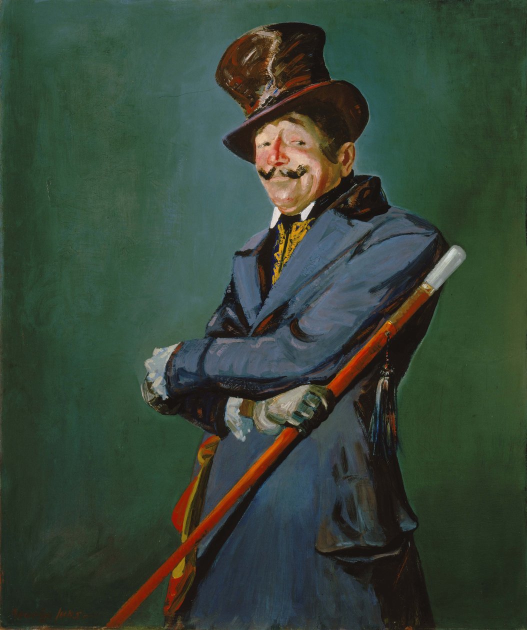 Otis Skinner som oberst Philippe Bridau af George Luks