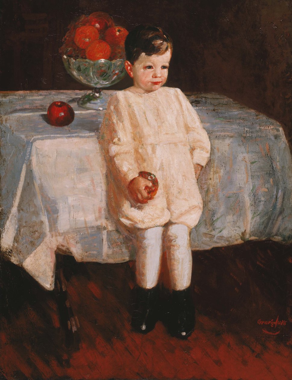 Sulky dreng af George Luks