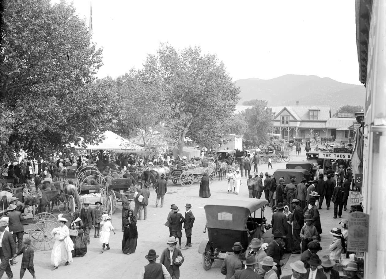 Taos, ca.1900-10 af George Lytle Beam