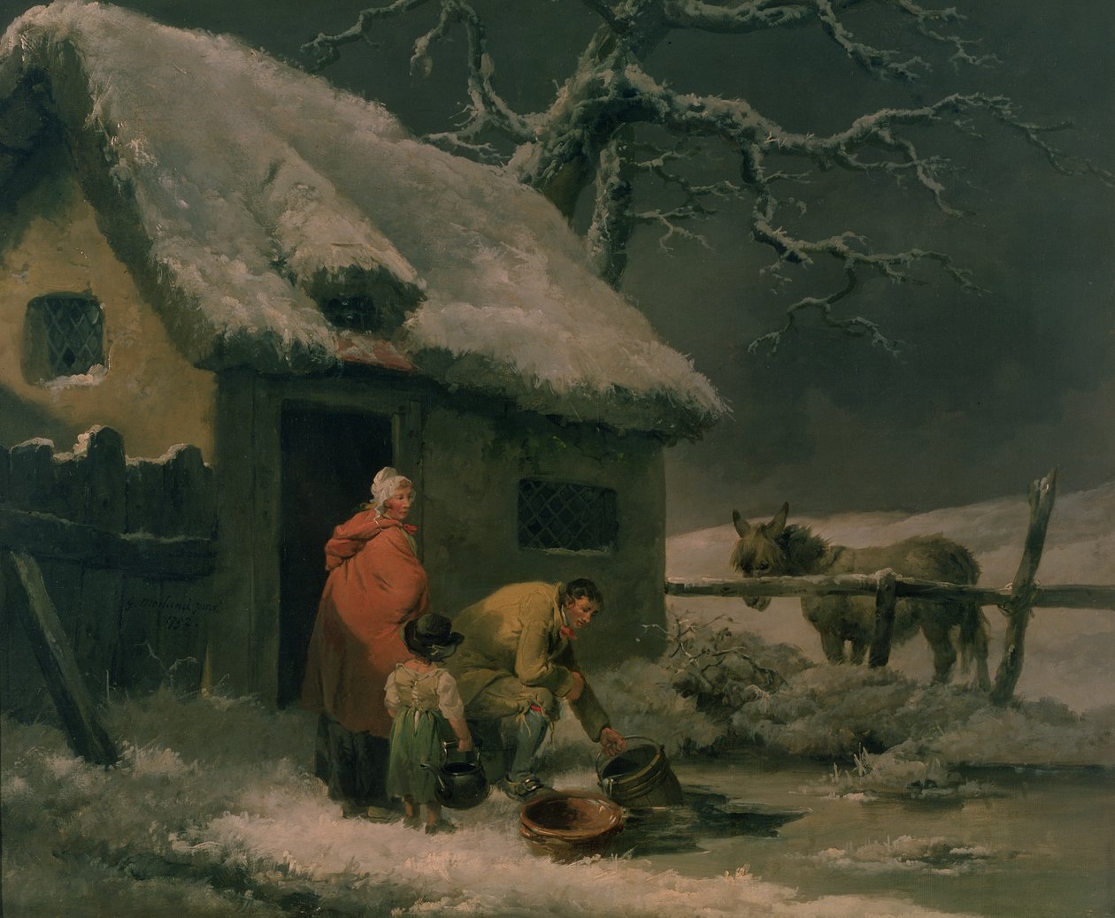 Bryde isen af George Morland