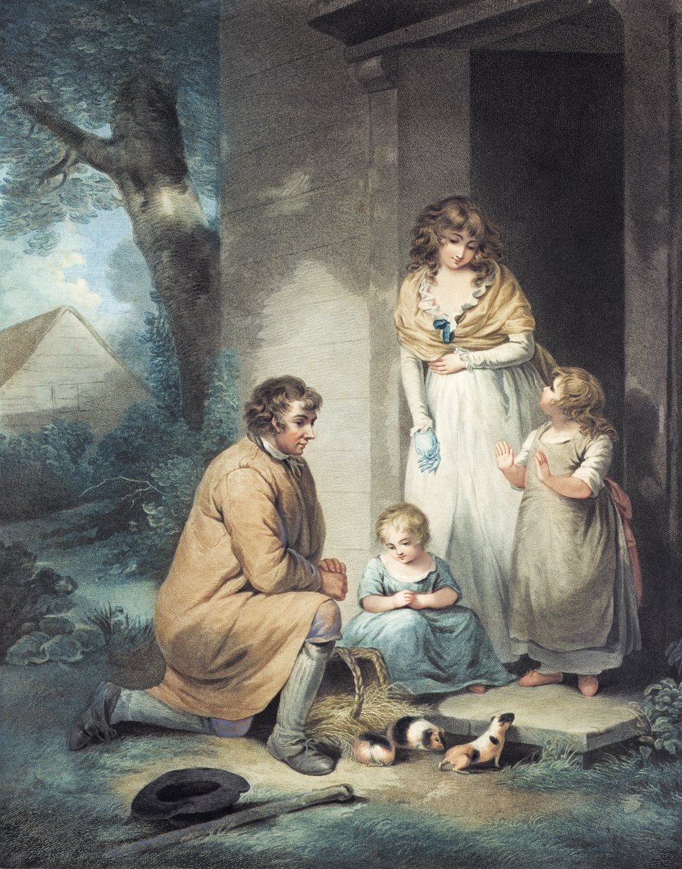 Marsvin, indgraveret af Thomas Gaugain (1748-1812), pub. af T. Philipe, 1796 (stipstik) (par 125547) af George Morland
