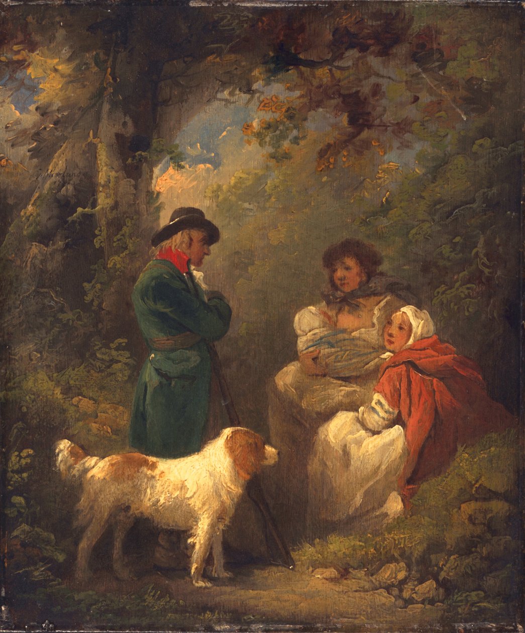 Den heldige sportsmand, 1792 af George Morland