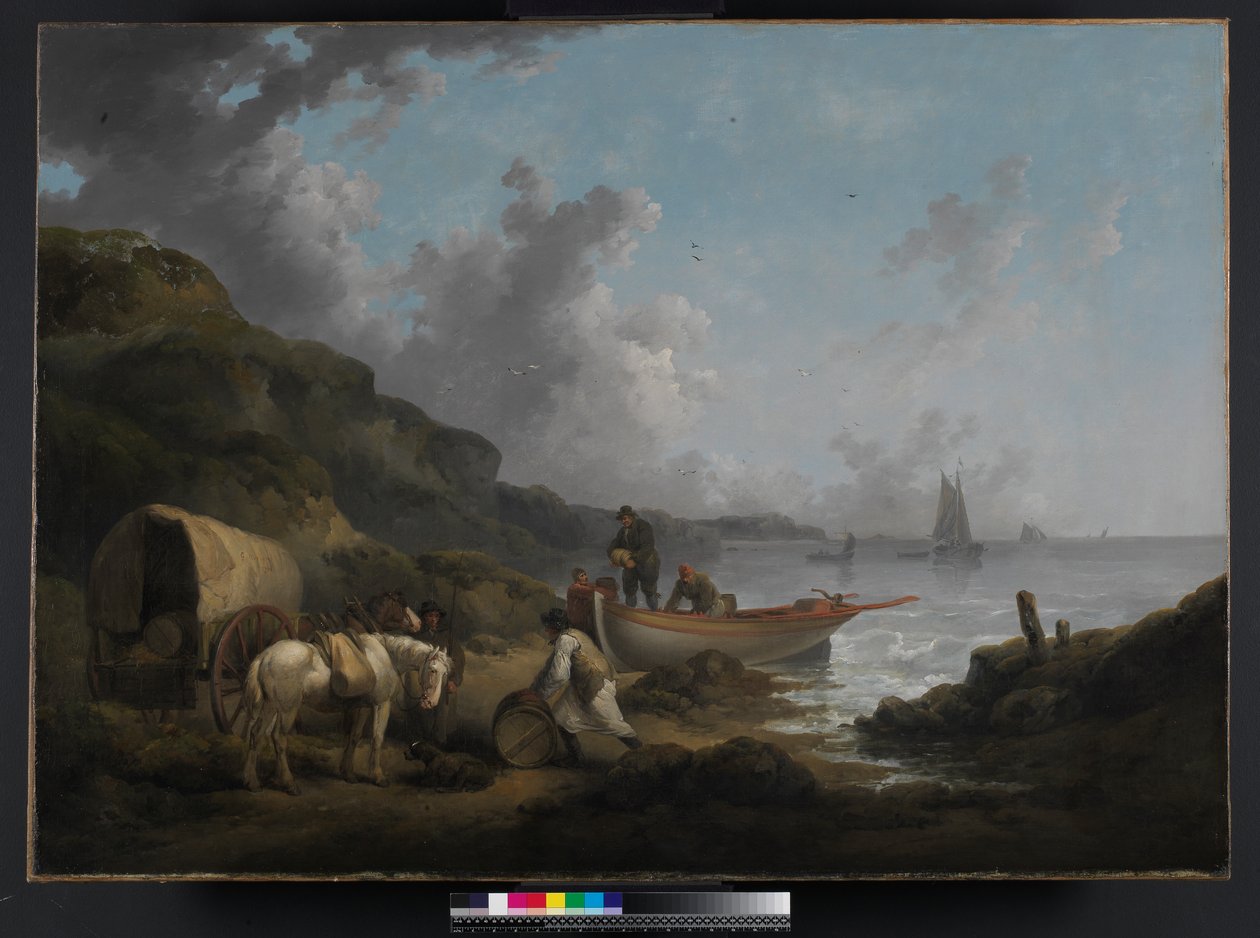 Smuglerne, 1792 af George Morland