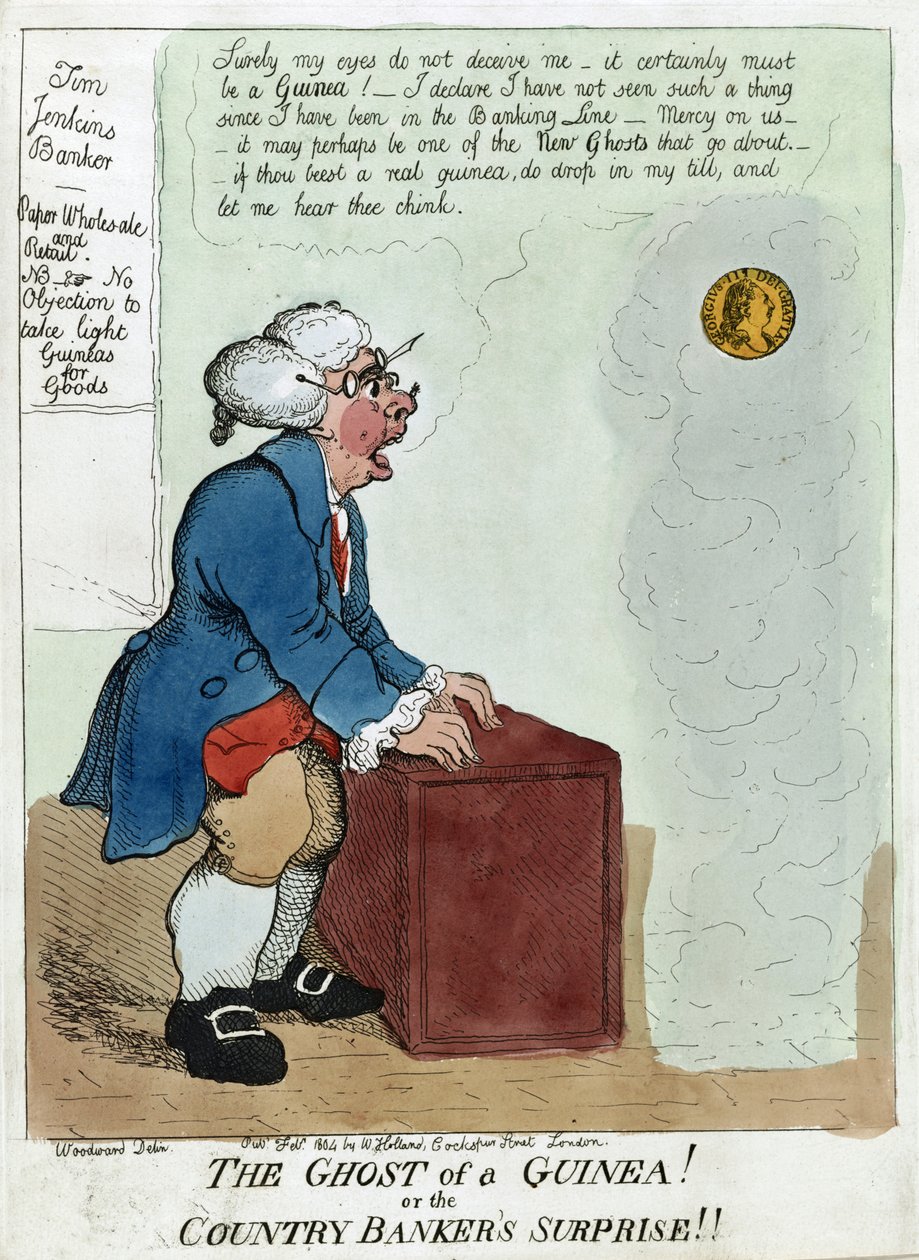 Spøgelset af en Guinea! Or the Country Banker
