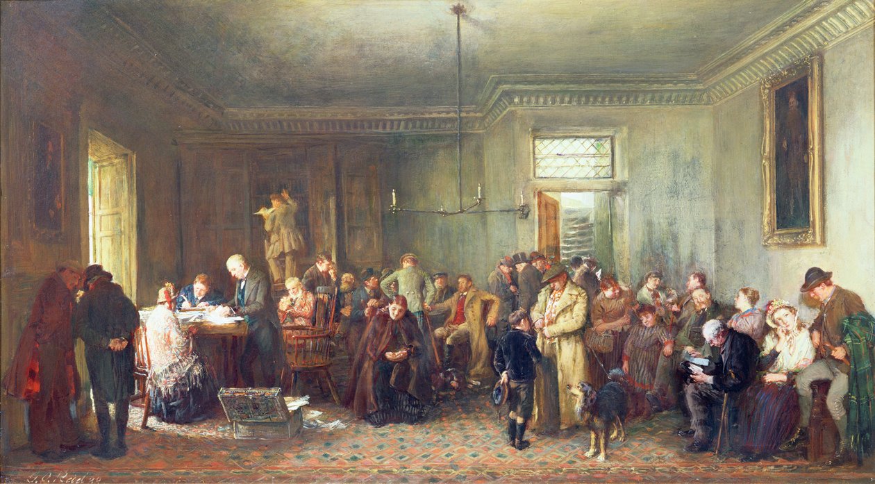 Orr Lairds Coort-dag, 1888 af George Ogilvy Reid