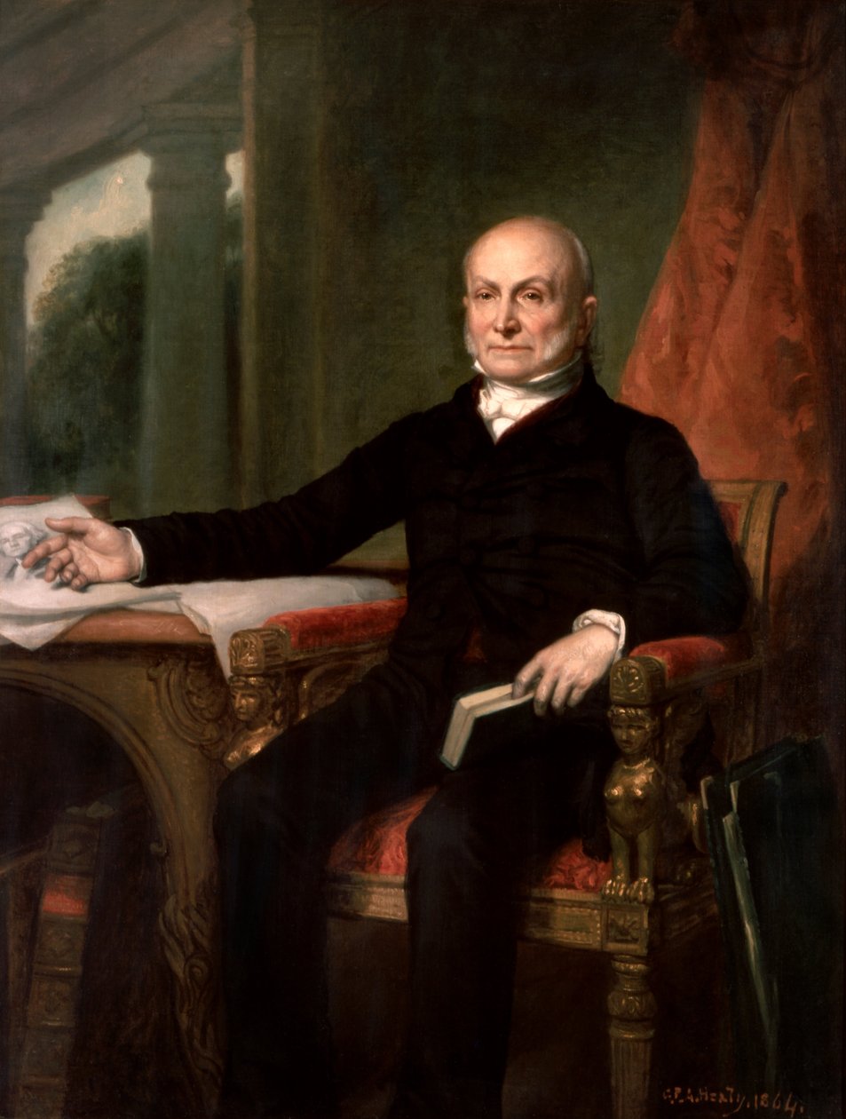John Quincy Adams af George Peter Alexander Healy