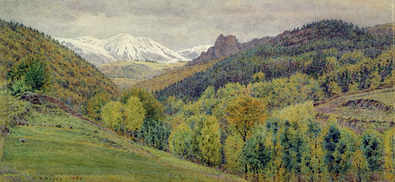 I Puy-de-Dome af George Price Boyce